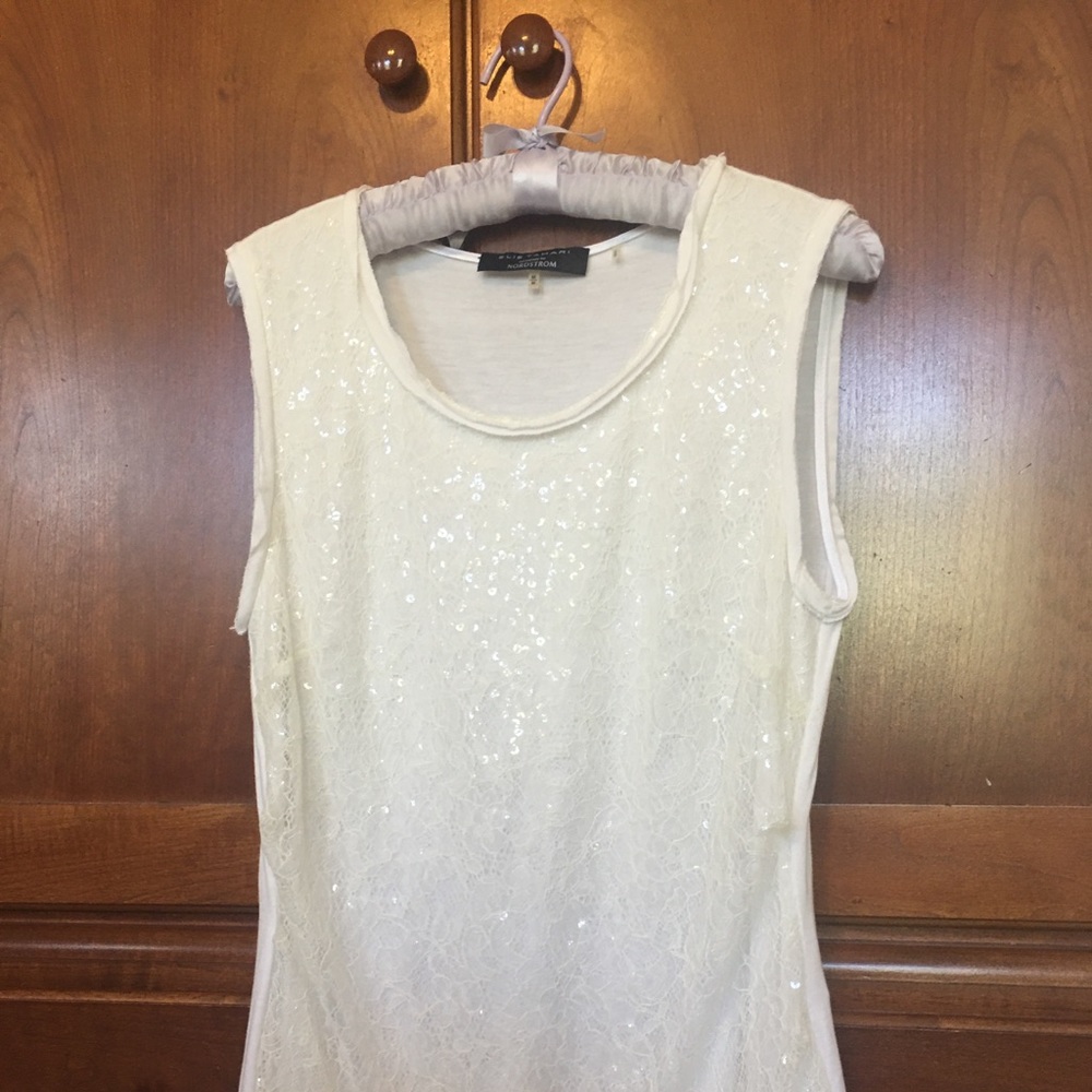 Elie Taharie sleeveless top size M - Picture 4 of 8